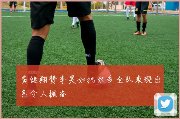 黄健翔赞李昊如托尔多全队表现出色令人振奋